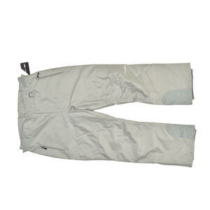 NEW Outdoor Gear Men's Grey Snow Ski Snowboard Pants Regular Size L W/Tags